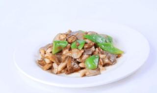 蘑菇炒肉家常做法凉拌